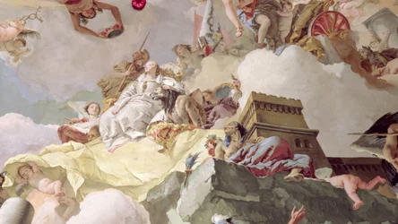 Apotheose van de Spaanse Monarchie (detail)